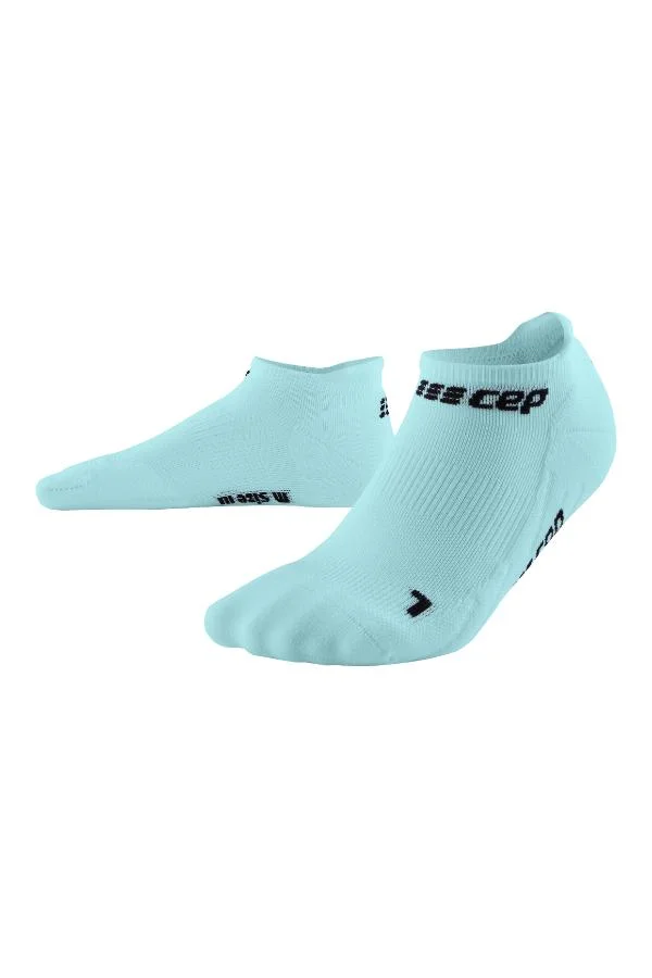 CEP CEP - The Run Compression Socks No Show V4 Light Blue Women